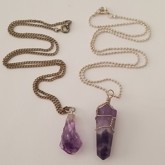 Amethyst Pendants - Picture 2 of 5